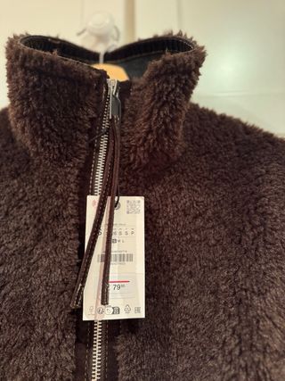 Chaqueta borreguillo Zara Talla S/M