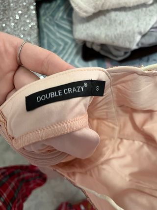 Vestido lentejuelas rosa