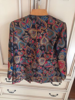 Giacca donna fantasia vintage