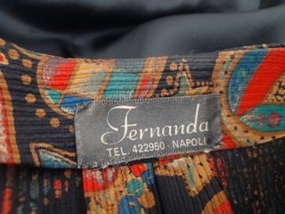 Giacca donna fantasia vintage