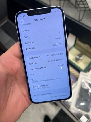 iPhone 12 128GB Lila Garantia 1 Año