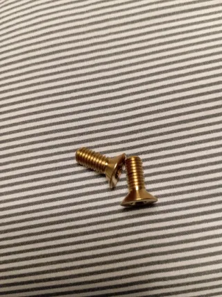 Tornillos Titanium  Cónico Dlab Duotone m6x15