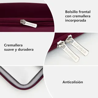 RAINYEAR Funda para Portátil de 15,6 Pulgadas