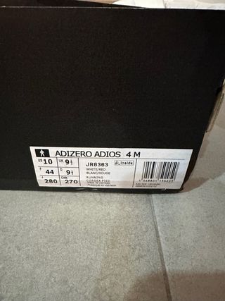 Zapatillas Adidas Adizero Pro 4