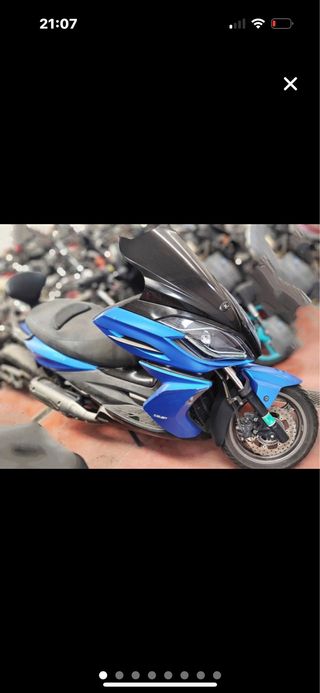 Escape Kymco Superdink 125 completo