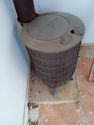 Chimenea hierro fundido