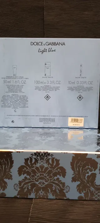 Cofanetto Dolce & Gabbana Light Blue Uomo