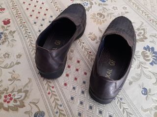 Mocassini donna marrone pelle