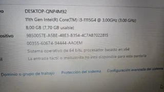 Portatile ASUS VIVOBOOK X515EA (2021), schermo 15.6 pollici, Core i3 11a generazione, 8GB RAM, SSD NVMe 256GB, batteria con autonomia e caricabatterie originale. Windows 11 Pro 25H2 e Office 2024.