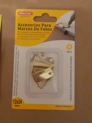 Clavos cuelga bien COLIS y Accesorios para marcos.