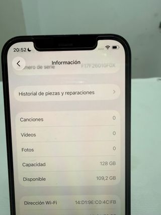 iPhone 12 128GB Negro