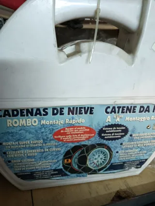 Cadenas de Nieve Rombo Montaje Rápido