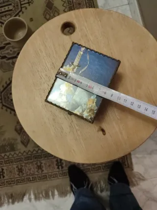 Caja joyero vintage 40 años