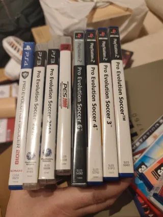 Giochi Pro Evolution Soccer PS2, PS3, PS4