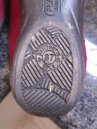 Pantofole Fly Flot rosse