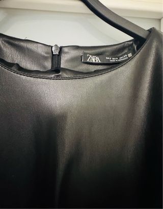 Vestido Zara Negro Talla S