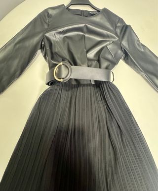 Vestido Zara Negro Talla S