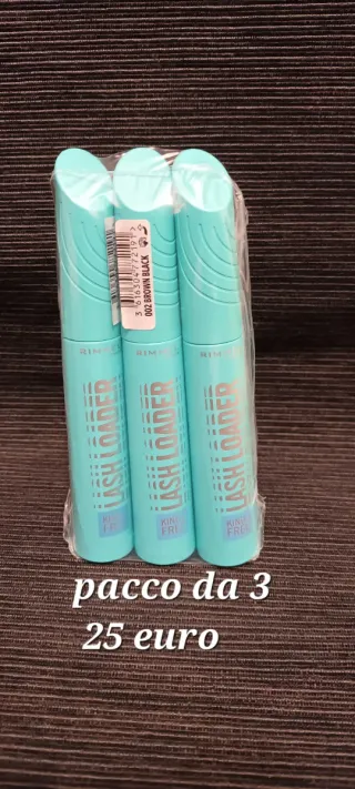 Rimmel Lash Loader Mascara x3 Brown Black