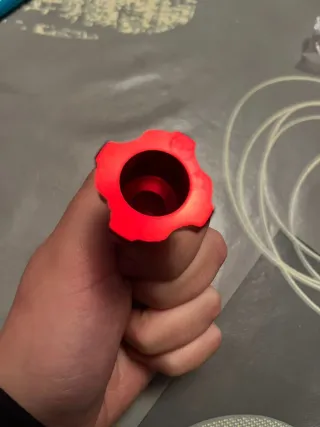 Adaptador Conector Pistola Pulverización Rojo