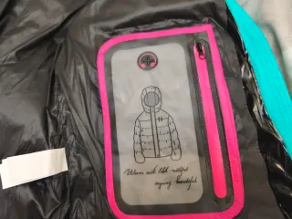 Cazadora negra brillante mujer Talla XL