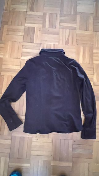 Camisa Liz Claiborne Negra Manga Larga