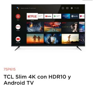 Televisor TCL 50 4K HDR10 Android TV