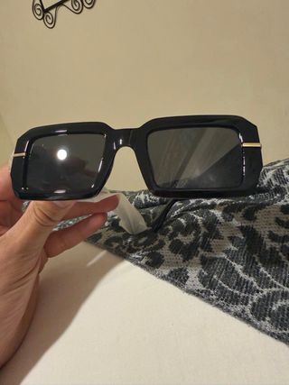 Gafas Fendi Mujer Negro y Dorado