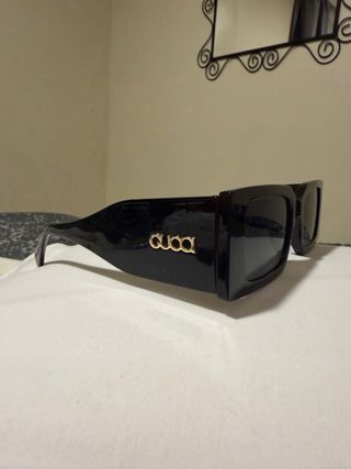 Gafas Fendi Mujer Negro y Dorado