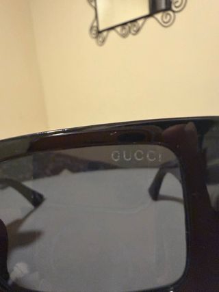 Gafas Fendi Mujer Negro y Dorado