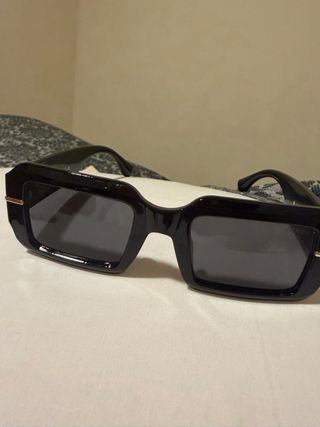 Gafas Fendi Mujer Negro y Dorado