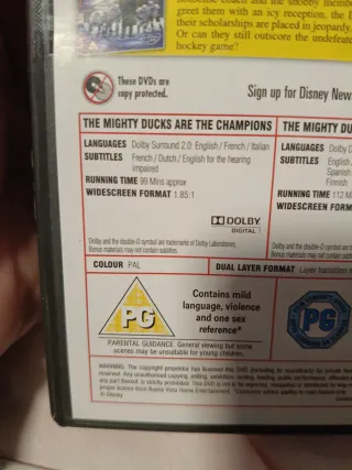 DVD 3 Pelis Somos los Mejores (2 dobladas  Español