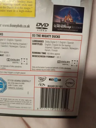 DVD 3 Pelis Somos los Mejores (2 dobladas  Español