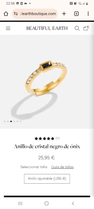 Collar anillo pulsera Acero Inox/Oro