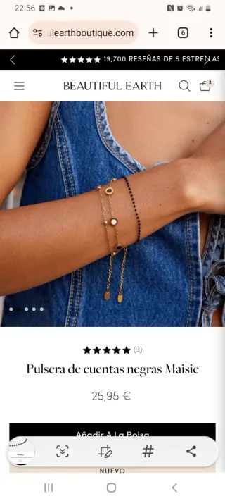 Collar anillo pulsera Acero Inox/Oro