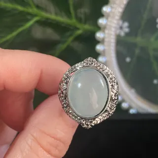 Anillo Aguamarina Natural