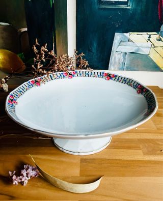 Juego de compotiers Porcelana Vintage