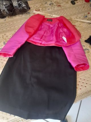 Completo gonna e giacca rosa LUISA SPAGNOLI