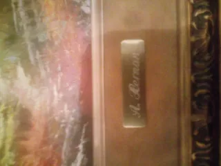 Cuadro pintado a mano A. Herman