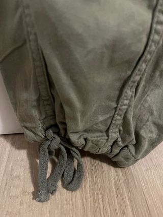 Pantalón cargo mujer Blue Banana verde