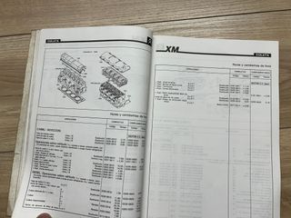 CITROEN XM CARROCERIA MECANICA CATALOGOS 2.0 3.0 D