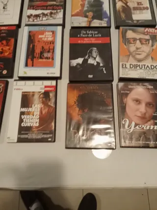 Lote Películas DVD Varias 4 e la unidad