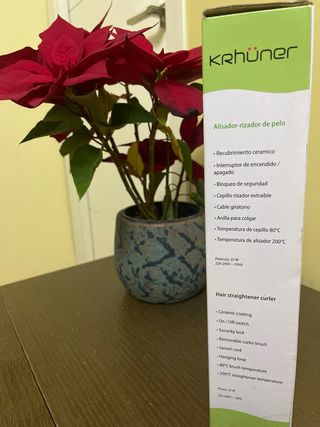 Alisador Rizador Krhuner Negro/Morado