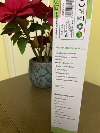 Alisador Rizador Krhuner Negro/Morado