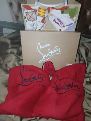 Zapatos Christian Louboutin  Mujer Tercioplo Negro