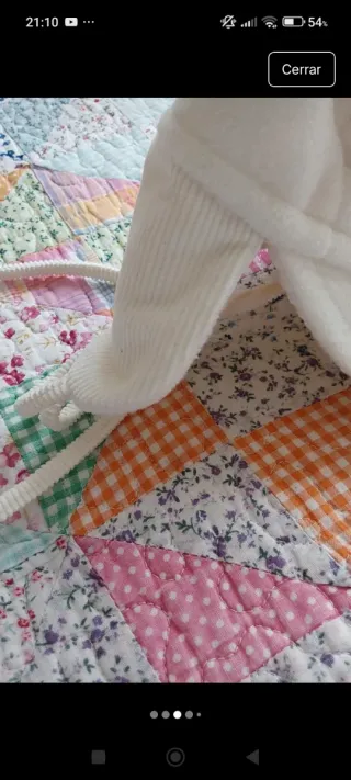 Gorra bebé Albero orejeras talla única