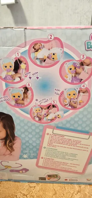 Muñeca Bebés Llorones Dressy Kristal