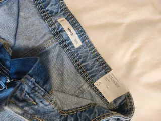 Falda pantalón vaquera Mango Talla S