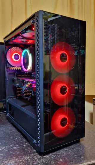 PC Gaming I5-11400F 16Gb Ram Asus ROG RX580 8Gb