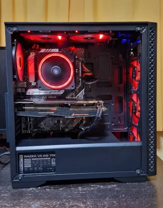 PC Gaming I5-11400F 16Gb Ram Asus ROG RX580 8Gb