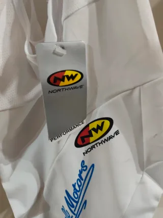 Pantaloncino Ciclismo Northwave Bianco/Blu